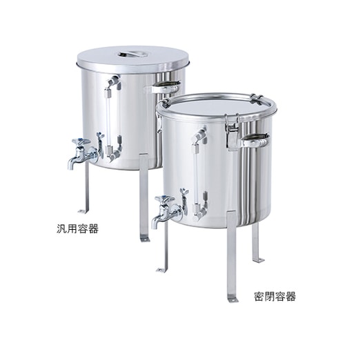 レベル計・蛇口付密閉容器脚付CTHWLVFL30