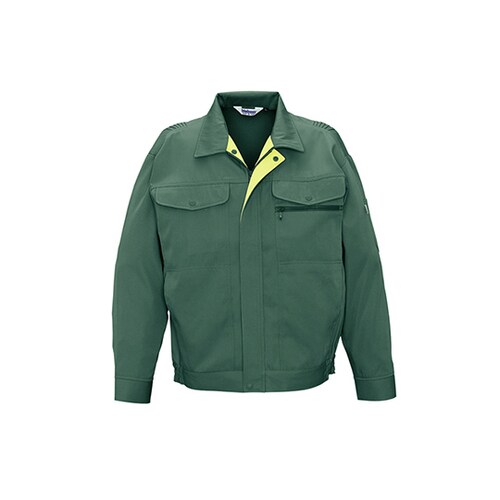 プリーツジャケット グリーン 1325−28−L