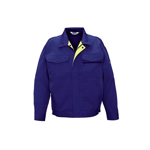 プリーツジャケット ブルー 1325−53−5L