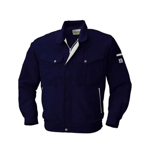 長袖ジャケット NV×GRY 5617−58−LL