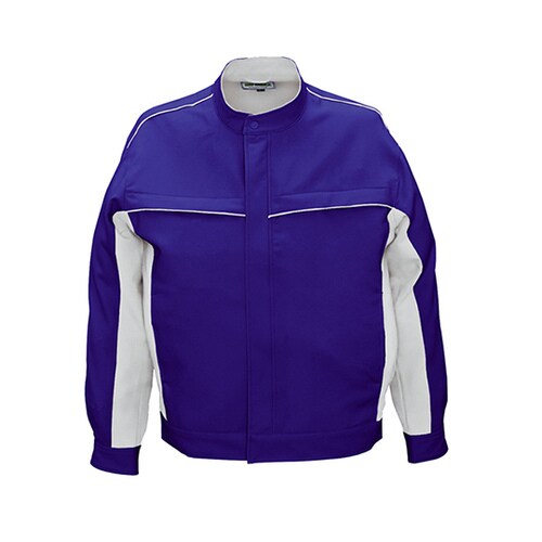 長袖ジャケット BL×GRN 2626−56−LL