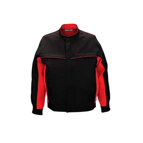 長袖ジャケット BK×RD 2626−74−5L