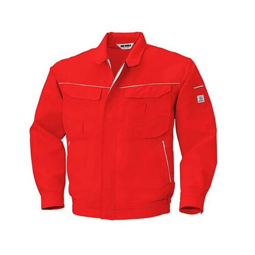 長袖ジャケット RD×GRY 5627−46−EL