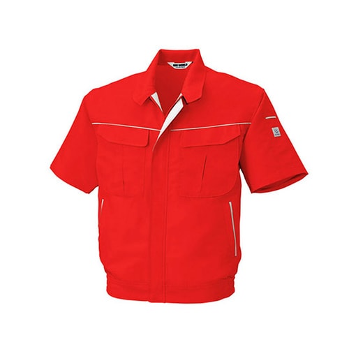 半袖ジャケット RD×GRY 5628−46−S