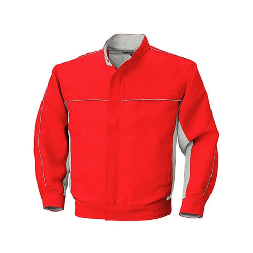 長袖ジャケット RD×GRY 5637−46−LL