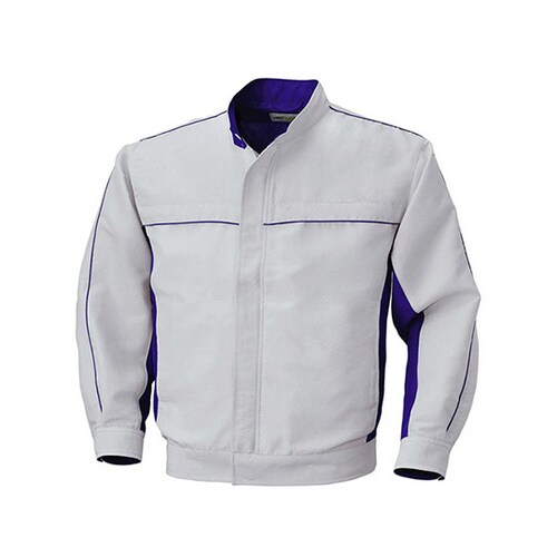 長袖ジャケット GRY×BL 5637−65−L