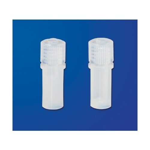 法医学バイアル 0.2mL 内底V型 針貫通蓋