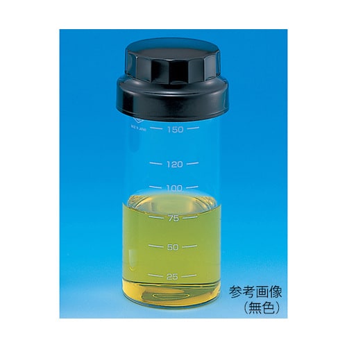 目盛付バイアル(茶) 110mL 206056