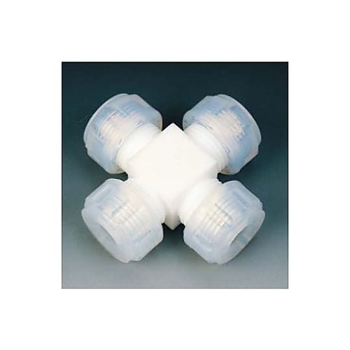 フッ素樹脂 接続ジョイント十字型 12φ