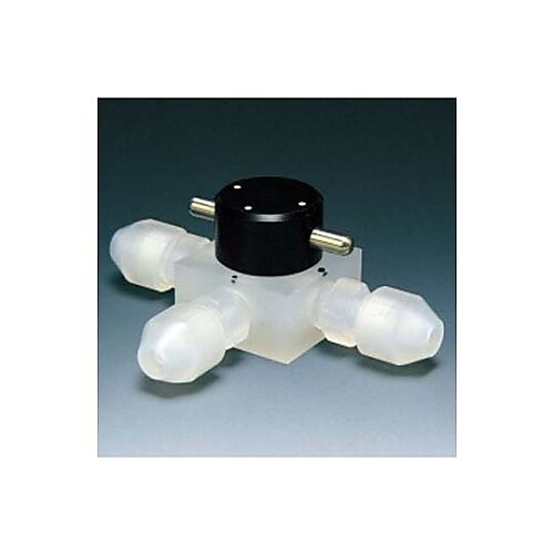 ネオフロンR(PCTFE)三方バルブ2φ