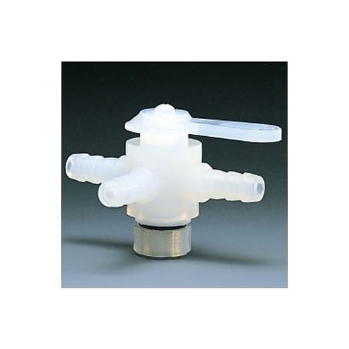 PFA三方バルブホース口タイプ 6φ