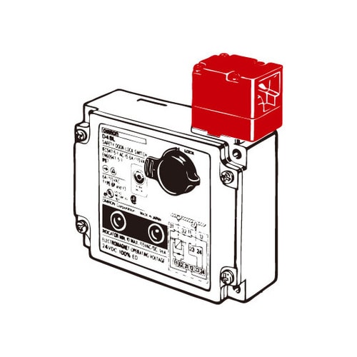 電磁ロック・セフティドアスイッチD4BL1CRAA