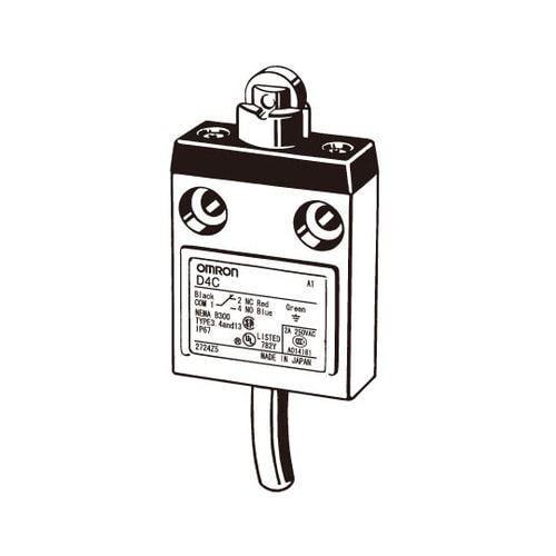 リミットスイッチD4C−3002−M1J0.5M
