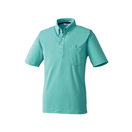 半袖ポロシャツ ミントグリーン 236−21−5L