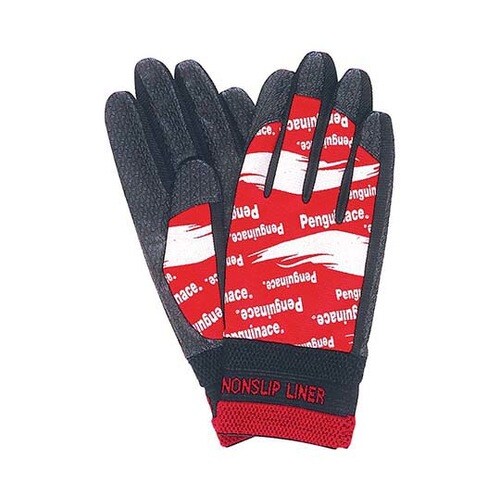 ノンスリップライトPパターン甲メリ レッド LL