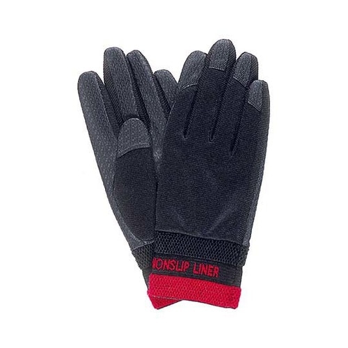 ノンスリップライトPパターン甲メリ ブラック S