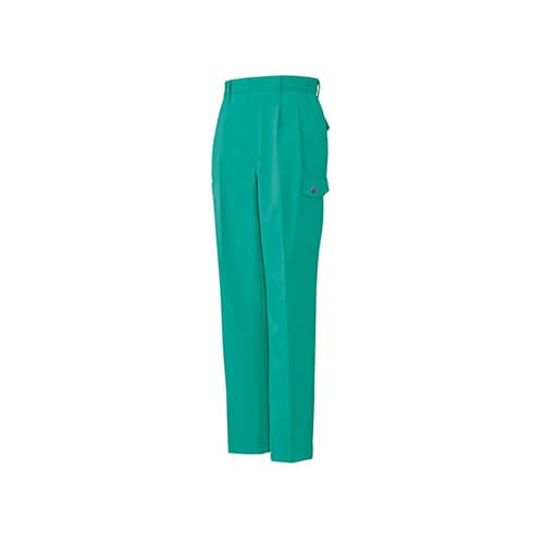 ツータックパンツ グリーン 2674−25−5L