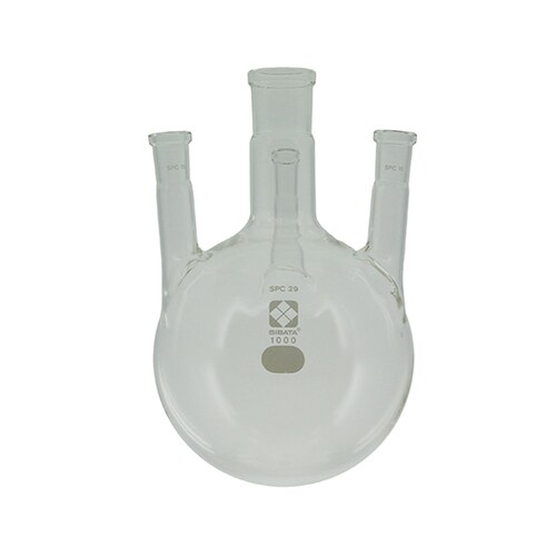 030180−151四口丸底フラスコ1L