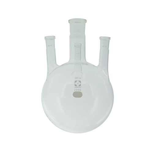 030180−342四口丸底フラスコ2L