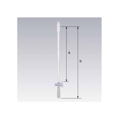 SPCクロマトカラム PTFEコック付 15mm