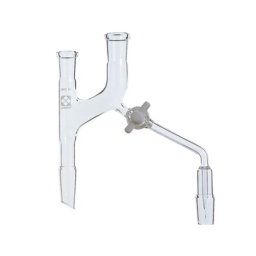 SPC分留頭流下流量調節コック付SPC−15−19