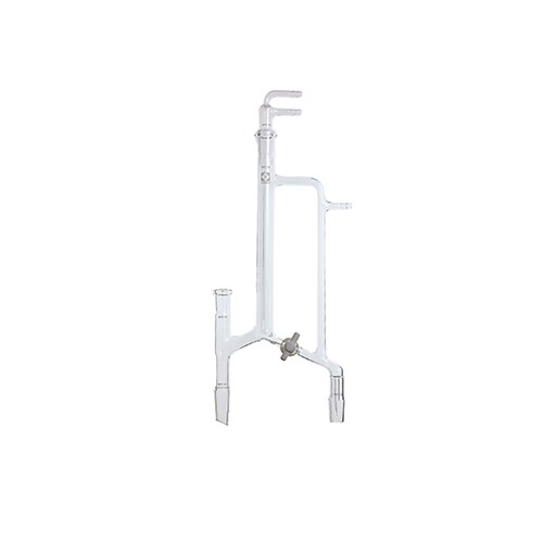 SPC分留頭還流冷却器 流下流量調節コック付