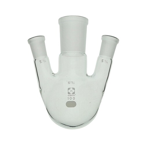 共通摺合三口丸底フラスコ 100mL