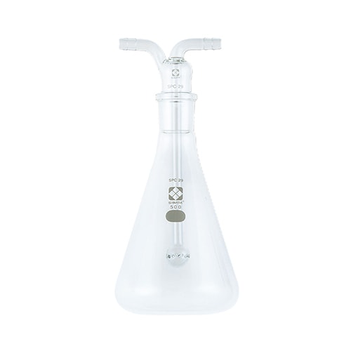 SPC三角フラスコガス洗浄びん 500mL