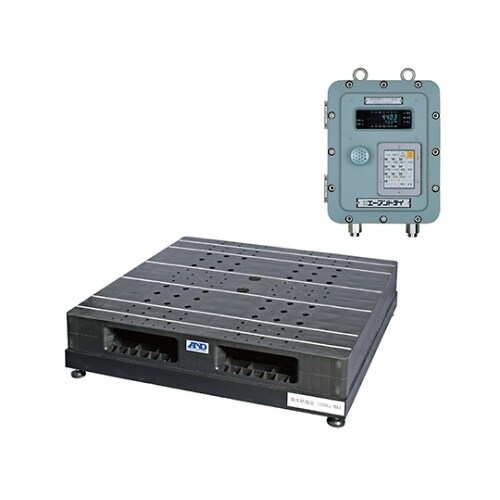 耐圧防爆構造パレット一体型デジタル台はかり