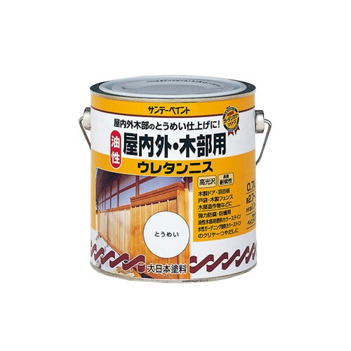 油性屋内外木部用ウレタンニス 透明 0.7L