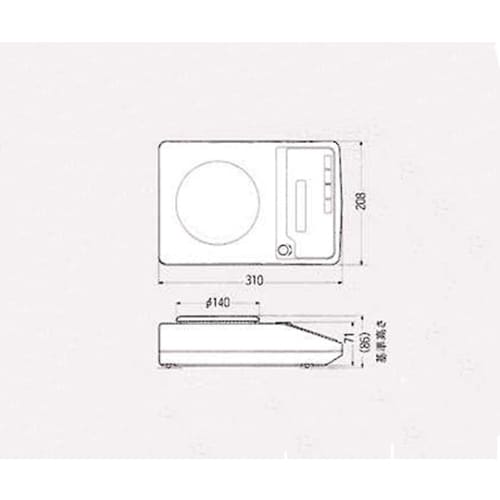 音叉式電子天秤 QB−II300