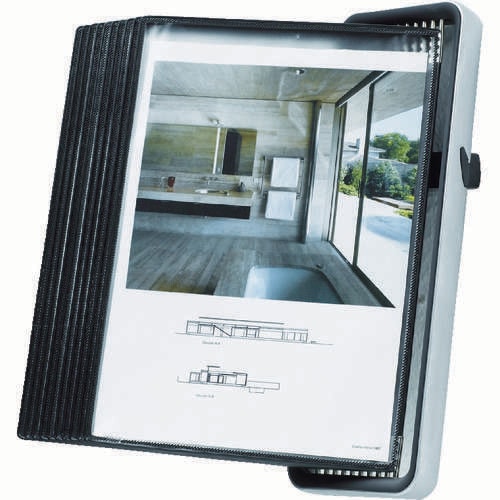 VEO掲示用ファイルスタンド壁付けタイプA4×10