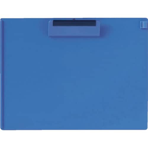 クリップボードA4S青