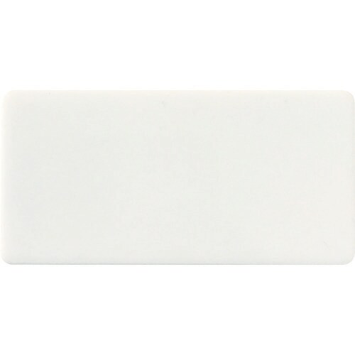 無地名札20×45×2mm白地