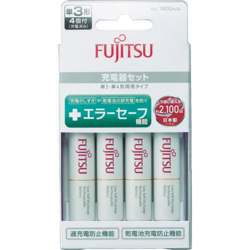 ニッケル水素充電池スタンダード充電器セット