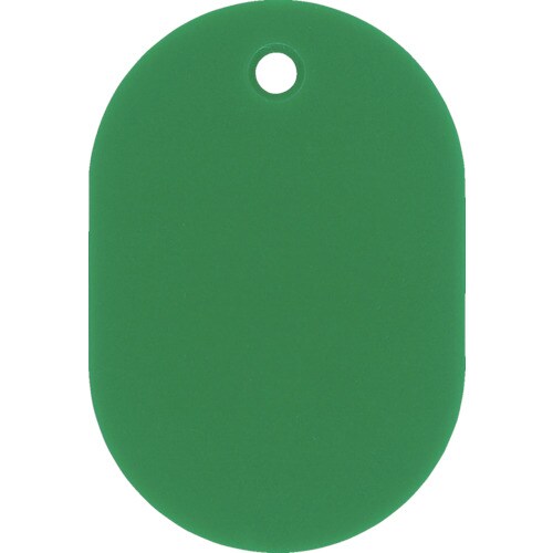 小判札(無地札)緑60×40mmスチロール樹脂