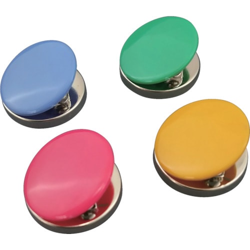 カラーマグネットクリップ小30mm(20個入)