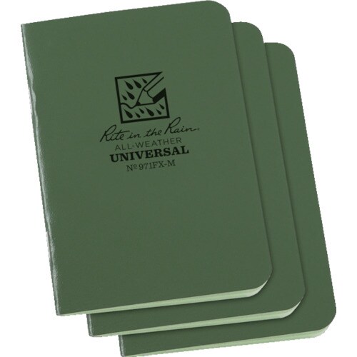 ステイプルノートブック ユニバーサル・ブラック