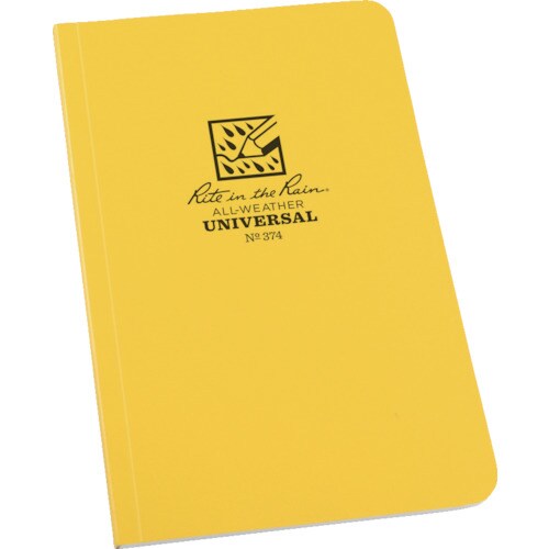 横開きノートブック用カバー タン 374