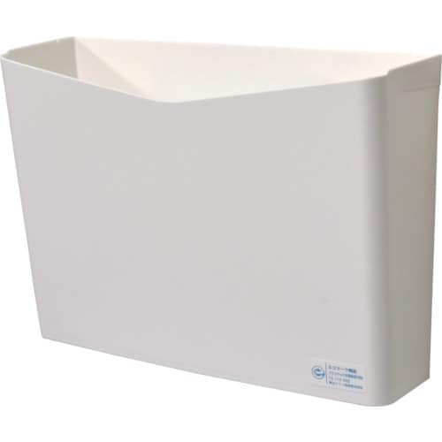 リサイクルペーパーポケット フタなし 白