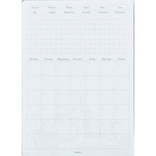 貼ってはがせるカレンダーシートM S2401