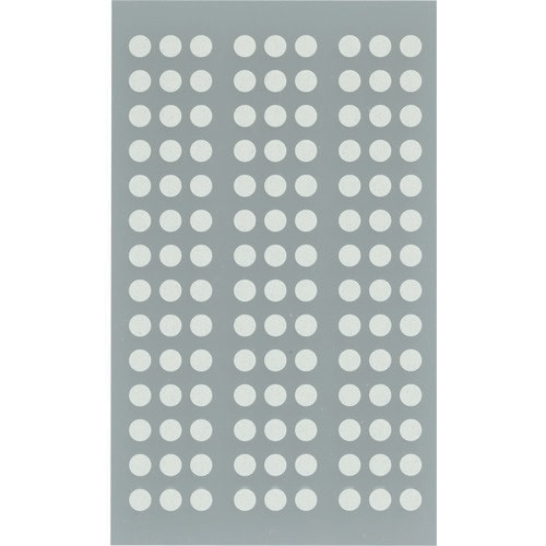 丸シール5mm スノー