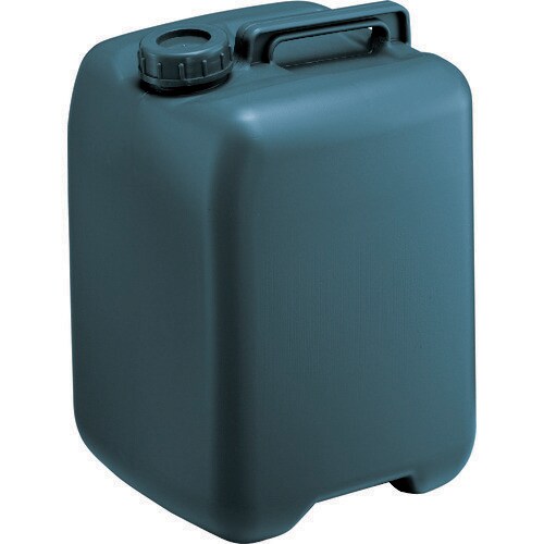 0186GY 正角缶 10L グレー