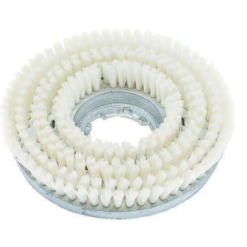 ポリッシャー用12インチメタルバックブラシ