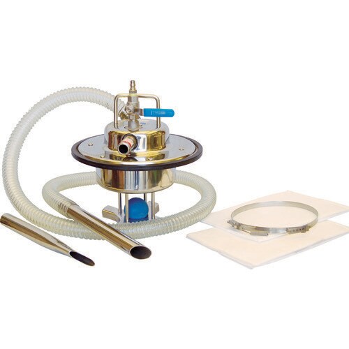 エア式乾湿両用ステンレス製掃除機