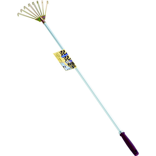 カルカルU型熊手(アルミパイプ柄)