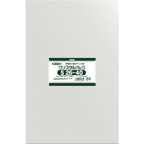 OPP袋 テープなし クリスタルパック