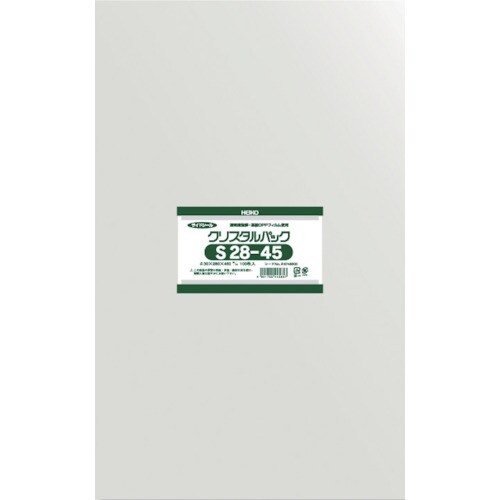 OPP袋 テープなし クリスタルパック