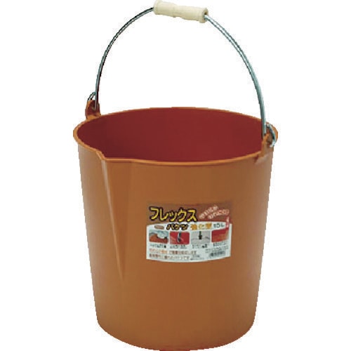 フレックスバケツ15Lブラウン