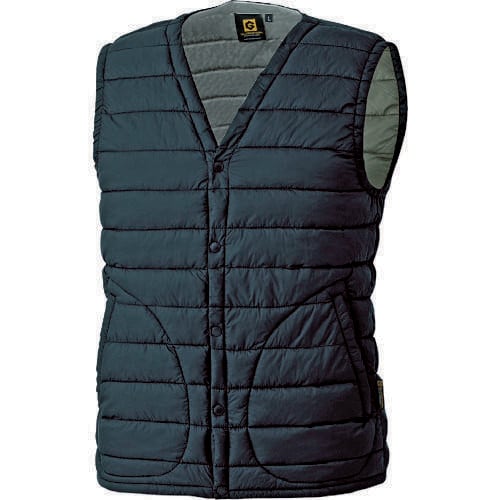 VネックベストG−39913ブラックSS